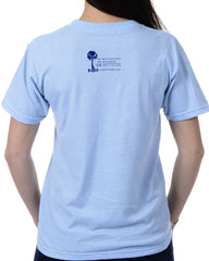 Women's Recycled Tee - Blue Shark Fin